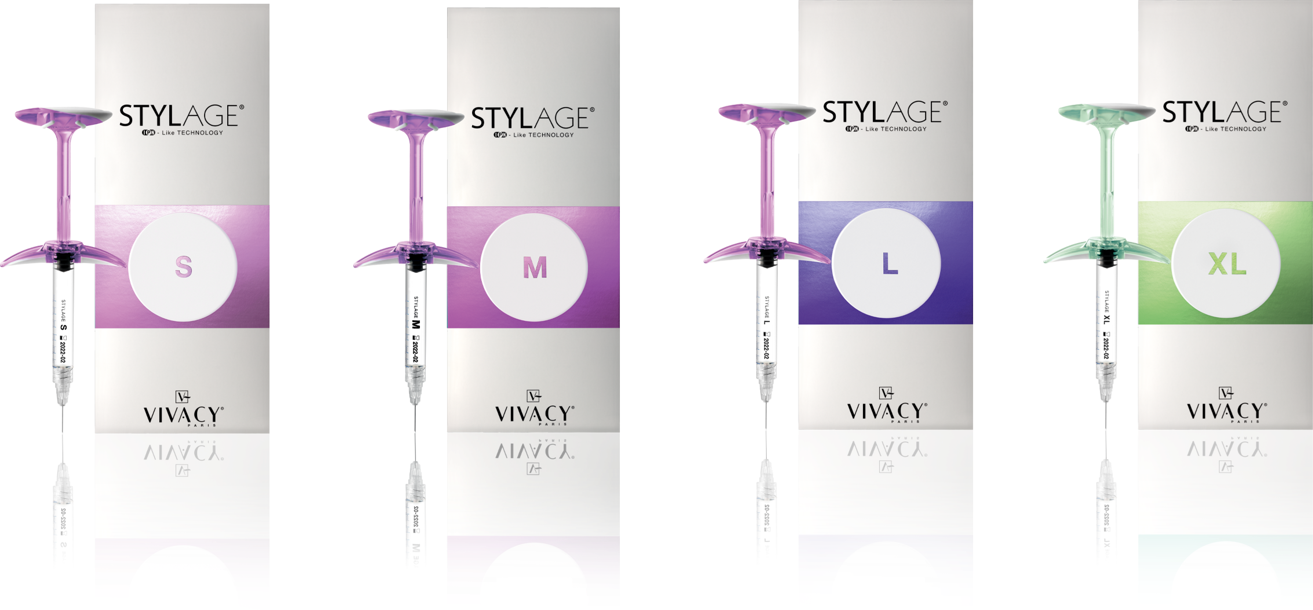 STYLAGE® S · M · L · XL 라인업
